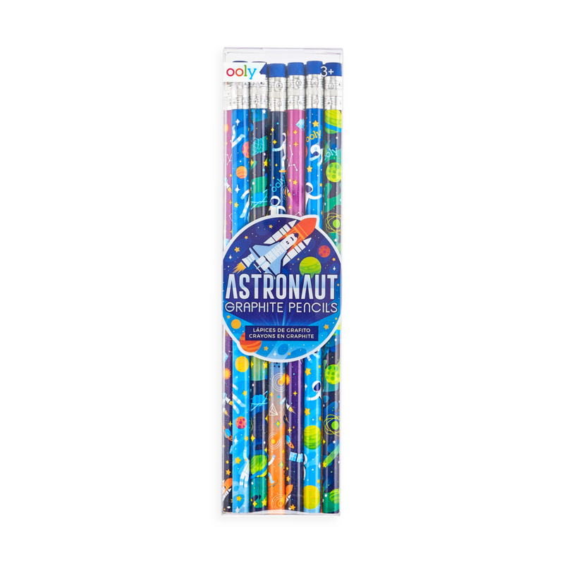Astronaut Pencils Set of 12