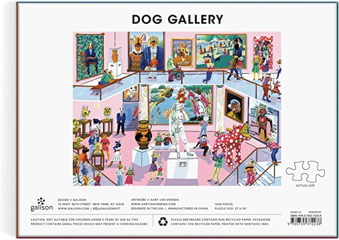 Dog Gallery 1000 Piece Puzzle
