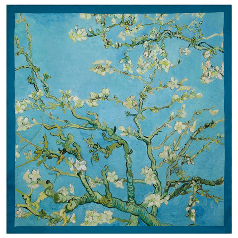 Van Gogh Blossom Square Scarf