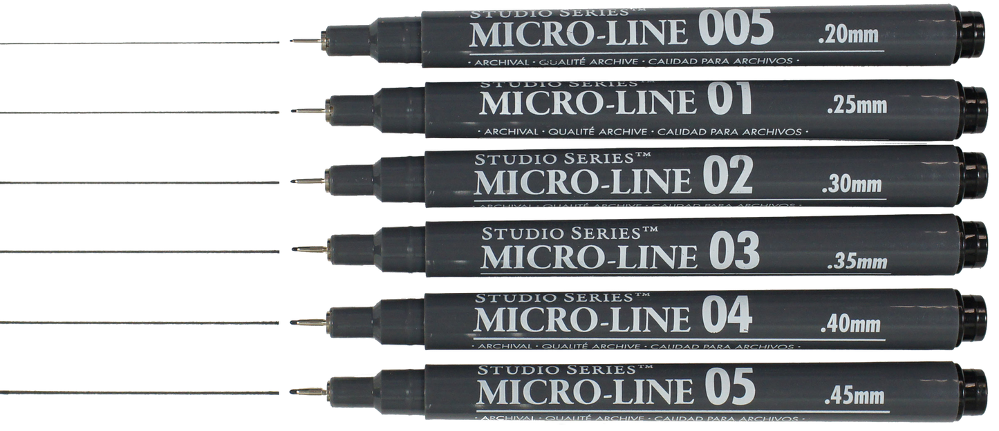 Studio Series Microline Pen Set