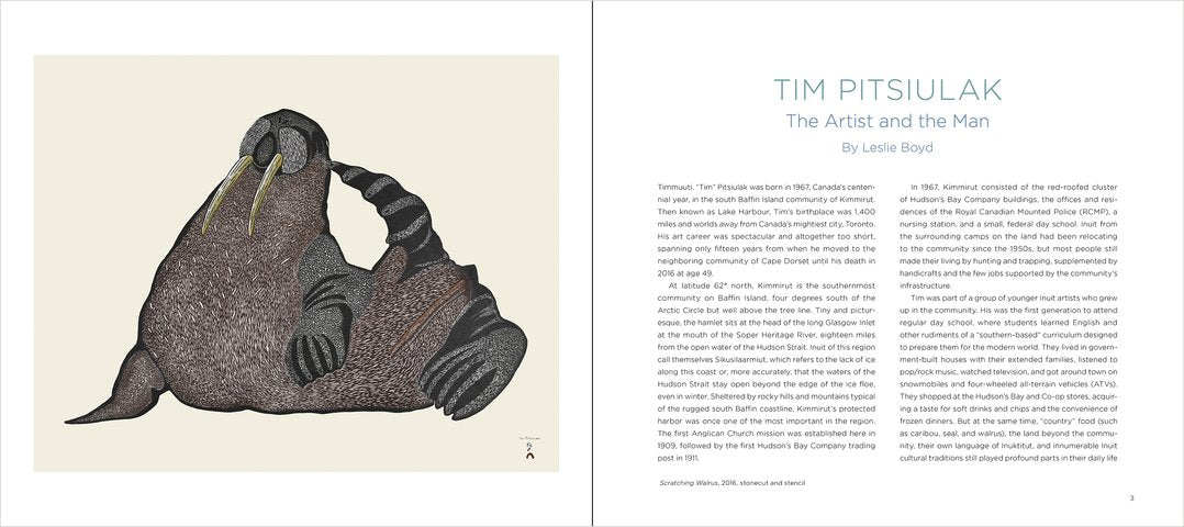 Tim Pitsiulak: Drawings and Prints From Cape Dorset