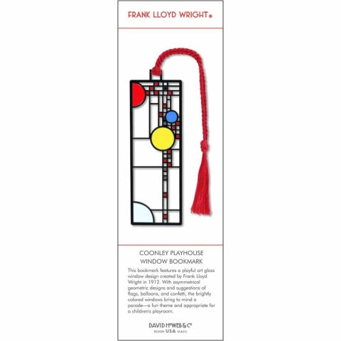 FLW Coonley Playhouse Bookmark