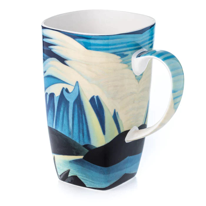 Harris Lake and Mountains Grande Mug