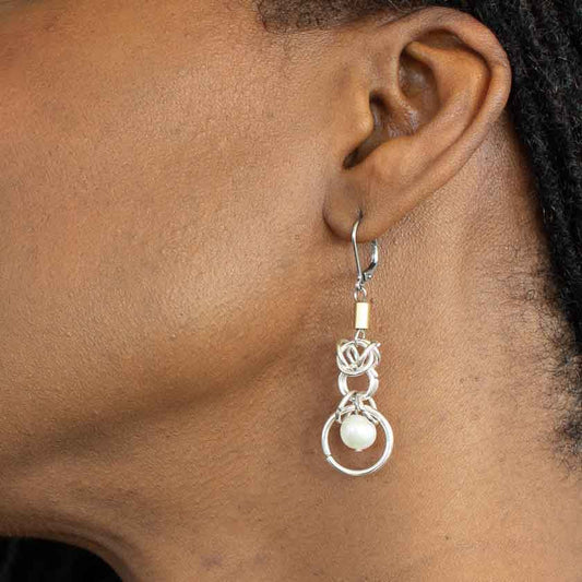 Lalan Earring in Silver