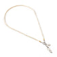 Leori Necklace in Silver Pewter