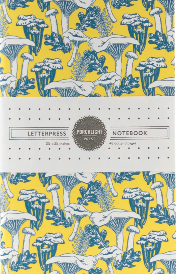Chanterelle Mushroom Pocket Notebook