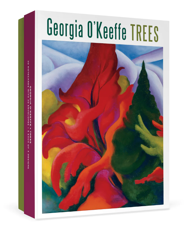 O'Keeffe Trees Boxed Notecards