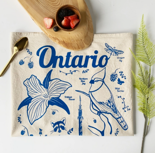 Ontario Commemorative Tea Towel