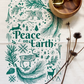 Peace on Earth Tea Towel