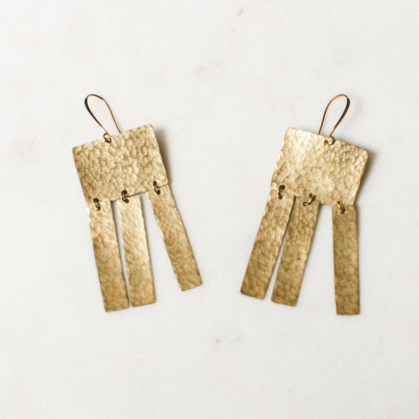 Light Dancer Earring Brass