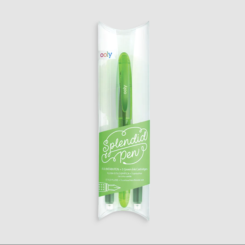 Green Splendid Fountain Pen