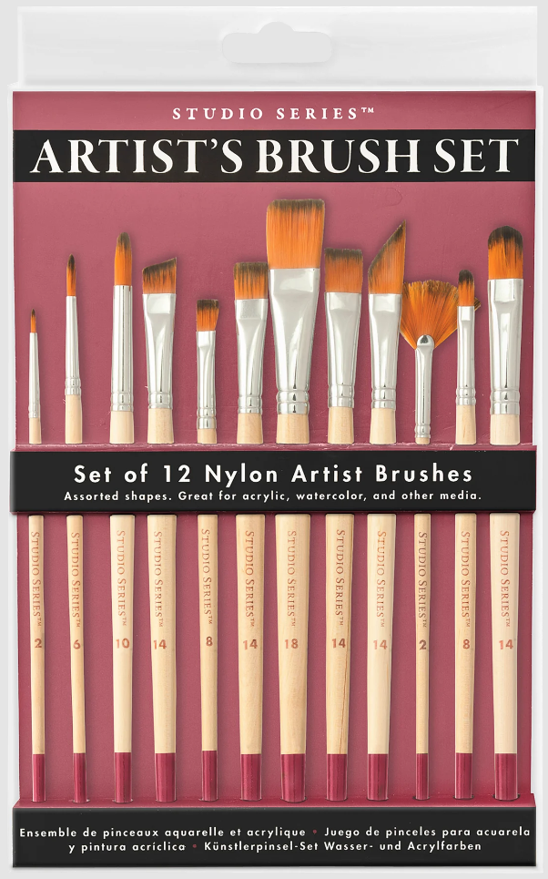 Studio Series Artists Paintbrush Set