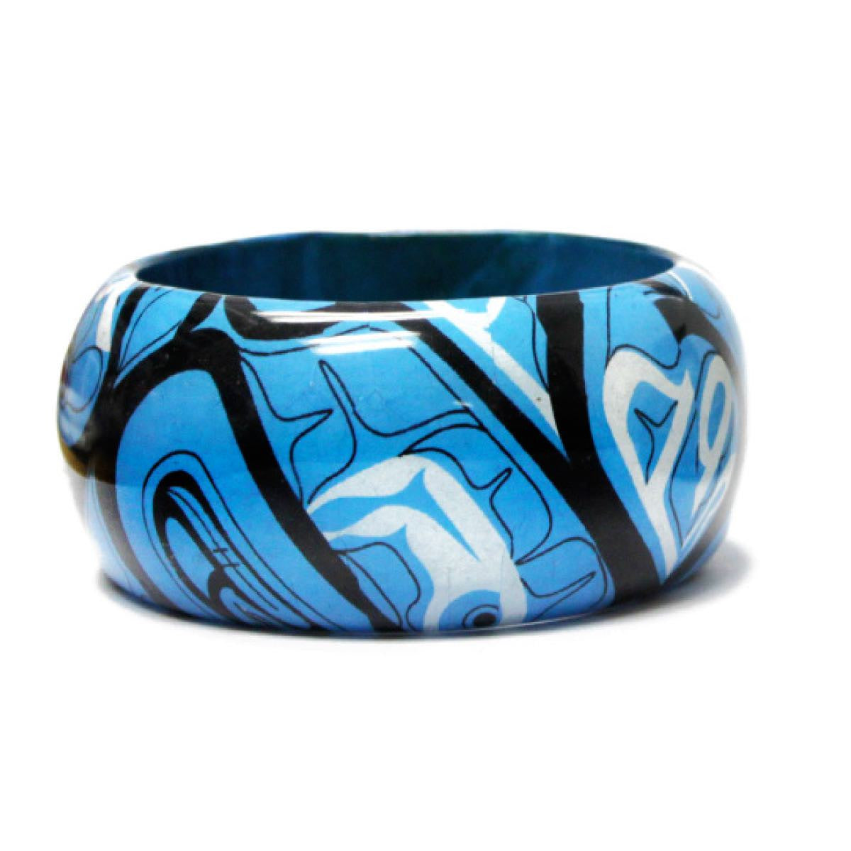 Intention by M. Dangeli- Large Wood Bangle