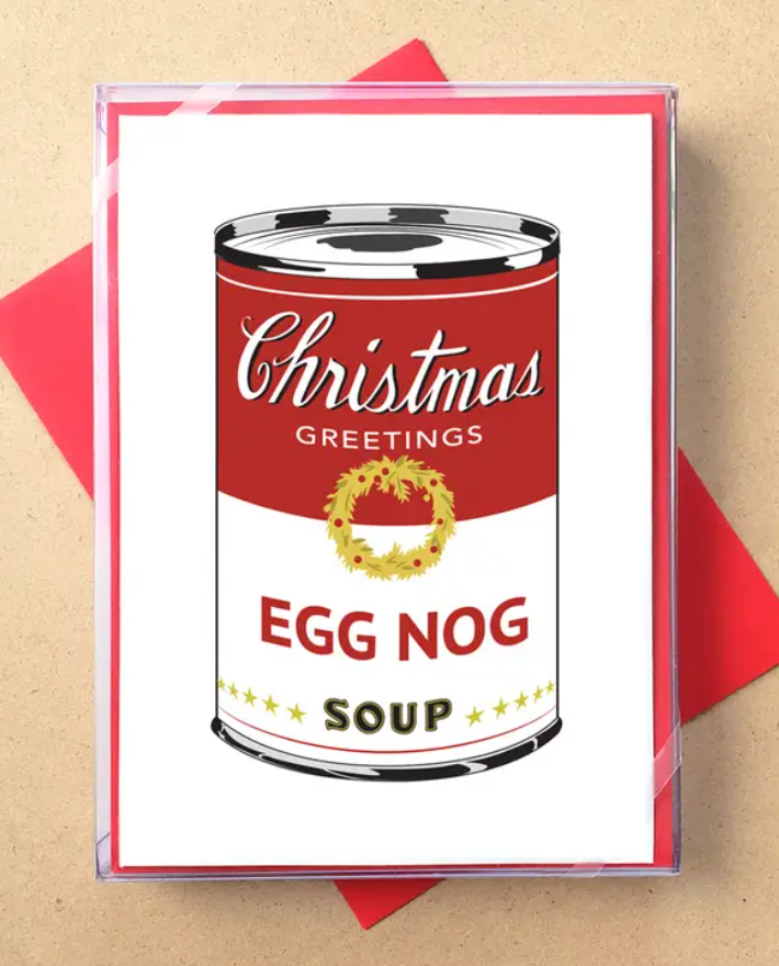 Warhol Soup Boxed Holiday Cards