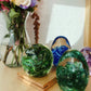 Glass Ocean Paperweight