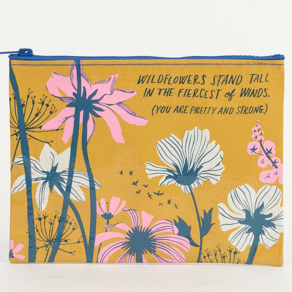 Wildflowers Stand Zipper Pouch